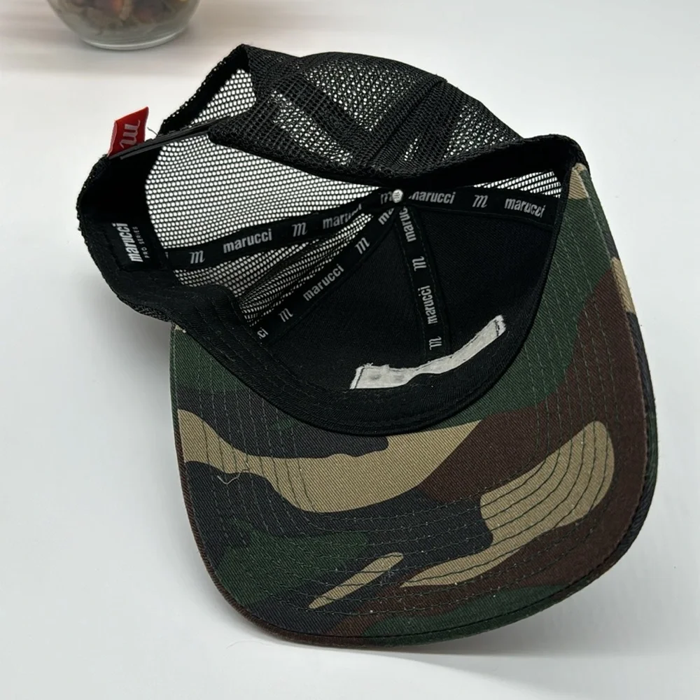 Marucci Pro Series Camo Trucker Hat Adjustable HT5664 - Picture 4 of 5